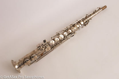 Buescher True Tone C Soprano Original Silver