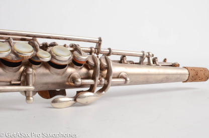 Buescher True Tone C Soprano Original Silver Very Good Condition 140769