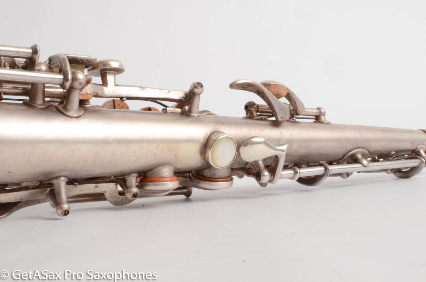 Buescher True Tone C Soprano Original Silver Very Good Condition 140769