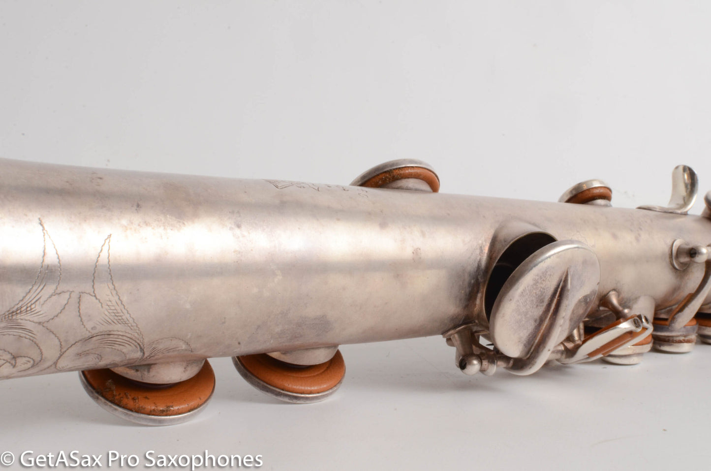 Buescher True Tone C Soprano Original Silver Very Good Condition 140769