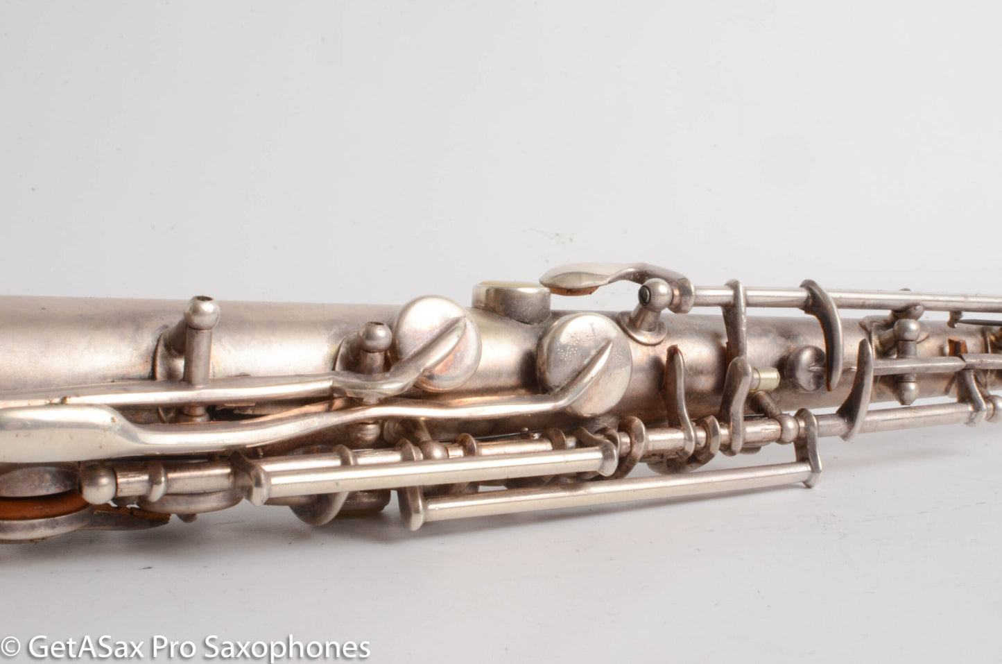 Buescher True Tone C Soprano Original Silver Very Good Condition 140769