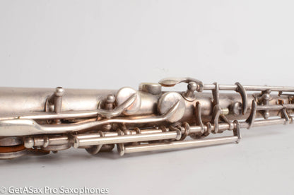 Buescher True Tone C Soprano Original Silver Very Good Condition 140769