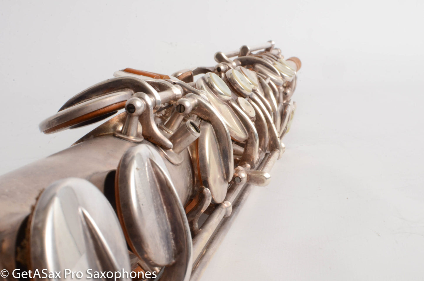 Buescher True Tone C Soprano Original Silver Very Good Condition 140769