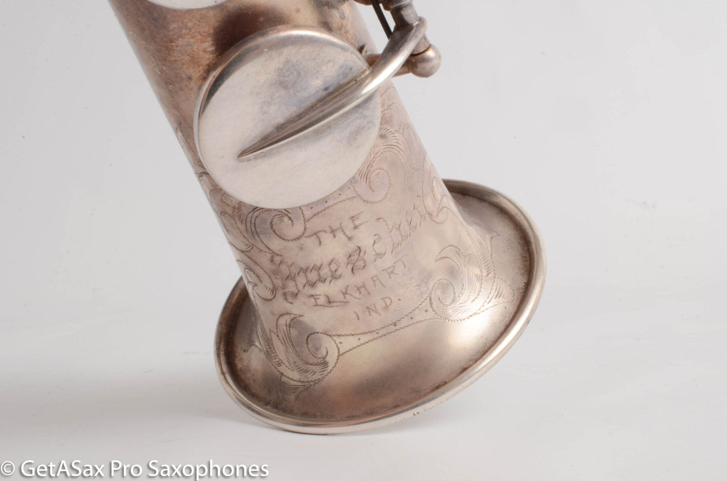 Buescher True Tone C Soprano Original Silver Very Good Condition 140769