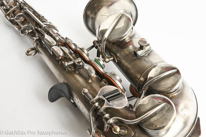 Buescher True Tone Curved Soprano Plays Great! High Eb 2 Cases 94387