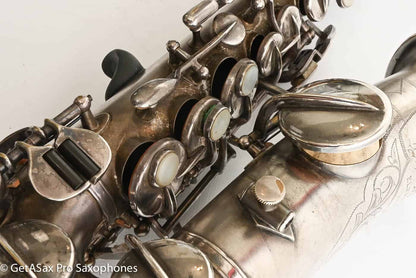 Buescher True Tone Curved Soprano Plays Great! High Eb 2 Cases 94387