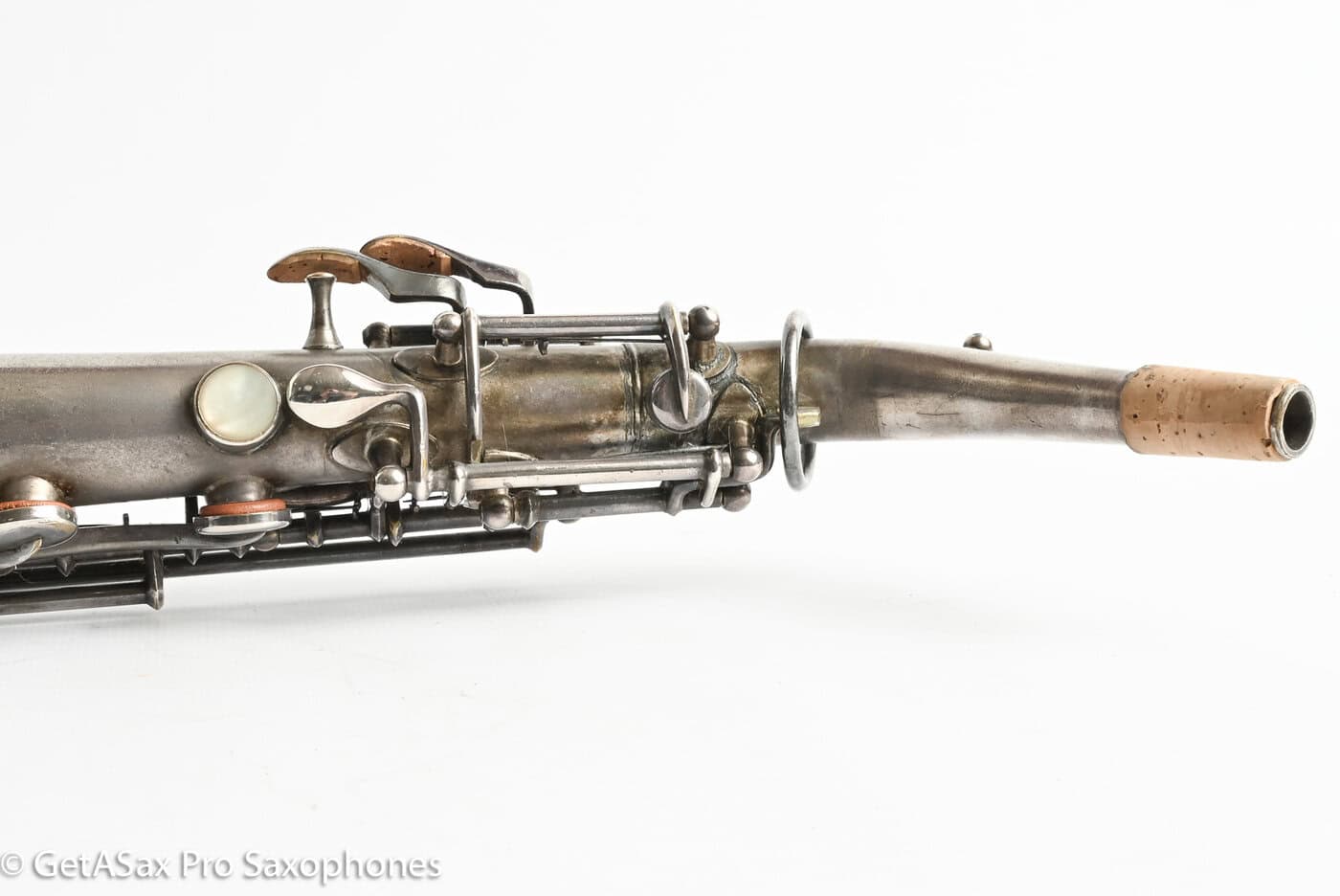 Buescher True Tone Curved Soprano Plays Great! High Eb 2 Cases 94387