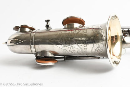 Buescher True Tone Curved Soprano Plays Great! High Eb 2 Cases 94387