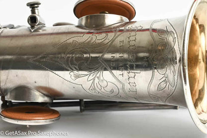 Buescher True Tone Curved Soprano Plays Great! High Eb 2 Cases 94387