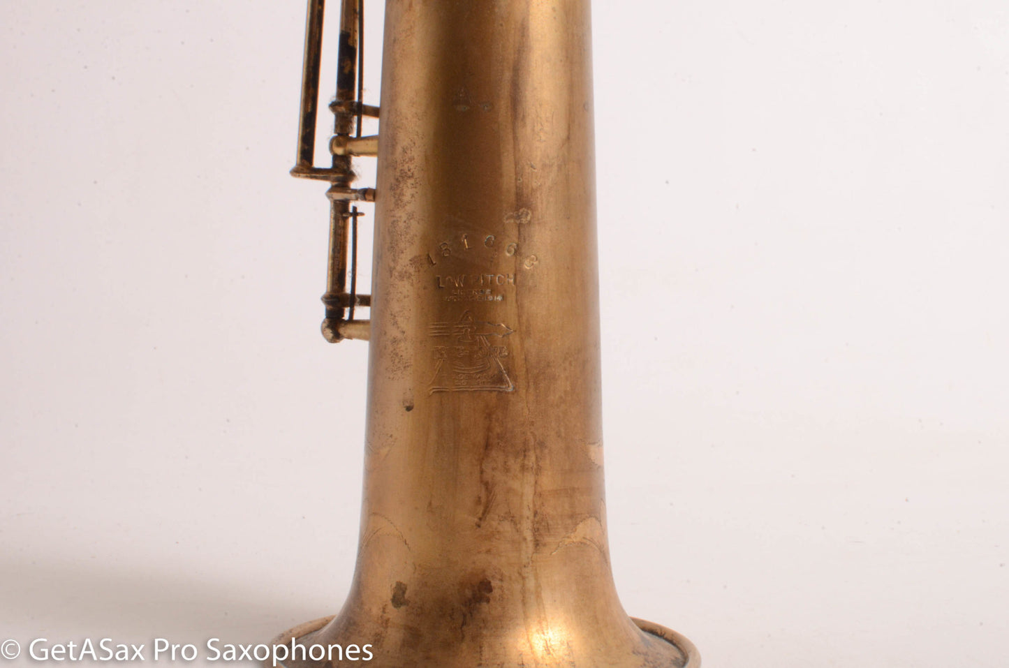 Buescher True Tone Original Gold Plate Bb Soprano Saxophone 131668