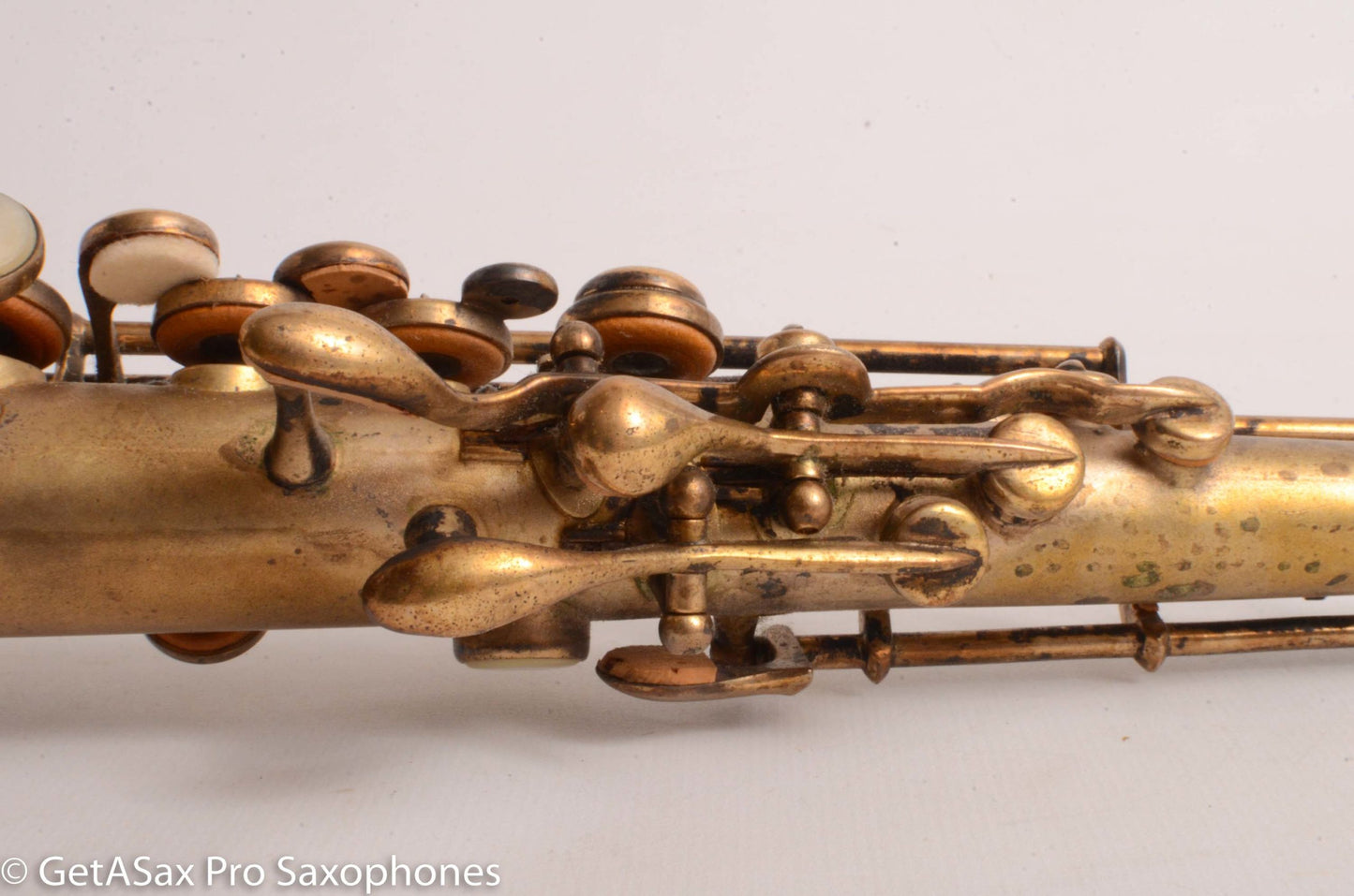 Buescher True Tone Original Gold Plate Bb Soprano Saxophone 131668