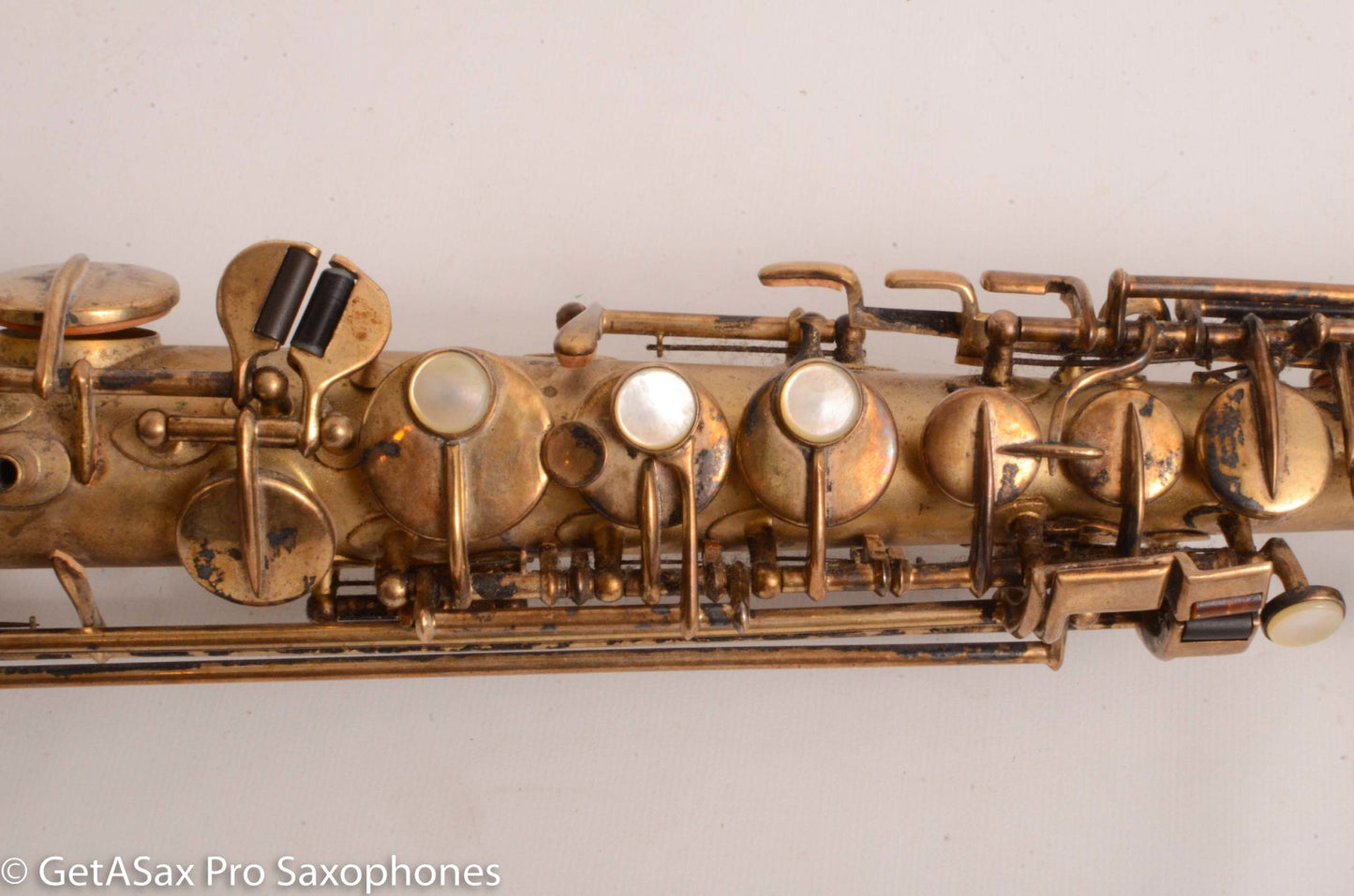 Buescher True Tone Original Gold Plate Bb Soprano Saxophone 131668