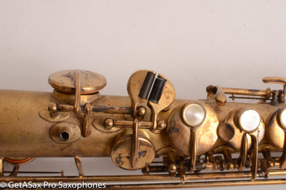 Buescher True Tone Original Gold Plate Bb Soprano Saxophone 131668