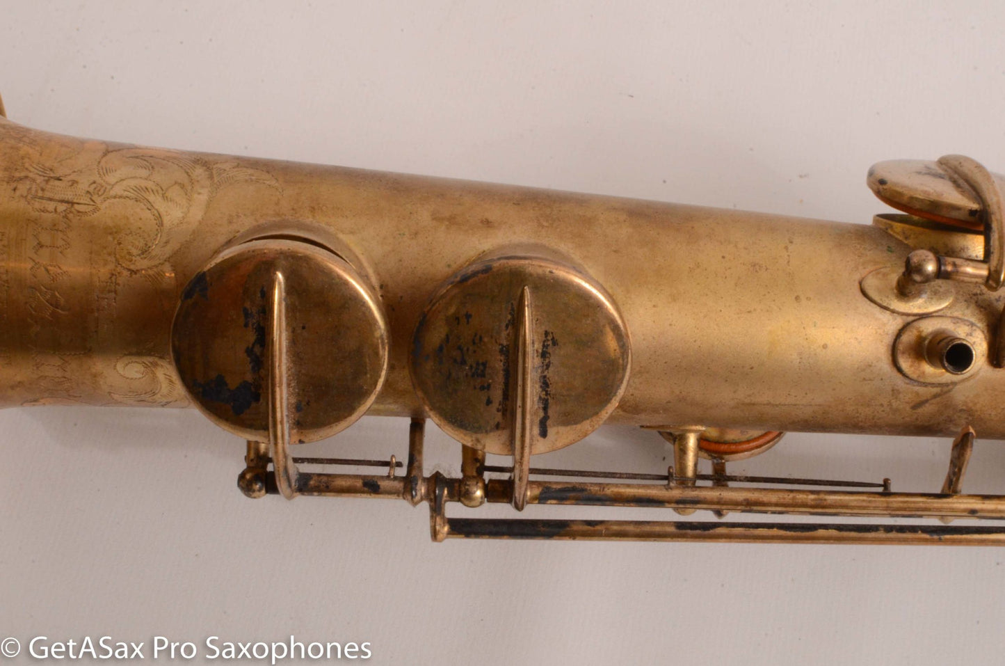 Buescher True Tone Original Gold Plate Bb Soprano Saxophone 131668