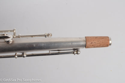 Buescher True Tone Soprano Gorgeous Original Silver Overhauled 189327