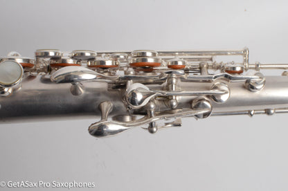 Buescher True Tone Soprano Gorgeous Original Silver Overhauled 189327