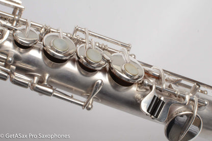 Buescher True Tone Soprano Gorgeous Original Silver Overhauled 189327