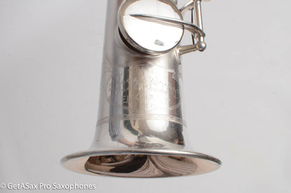 Buescher True Tone Soprano Gorgeous Original Silver Overhauled 189327