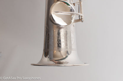 Buescher True Tone Soprano Gorgeous Original Silver Overhauled 189327
