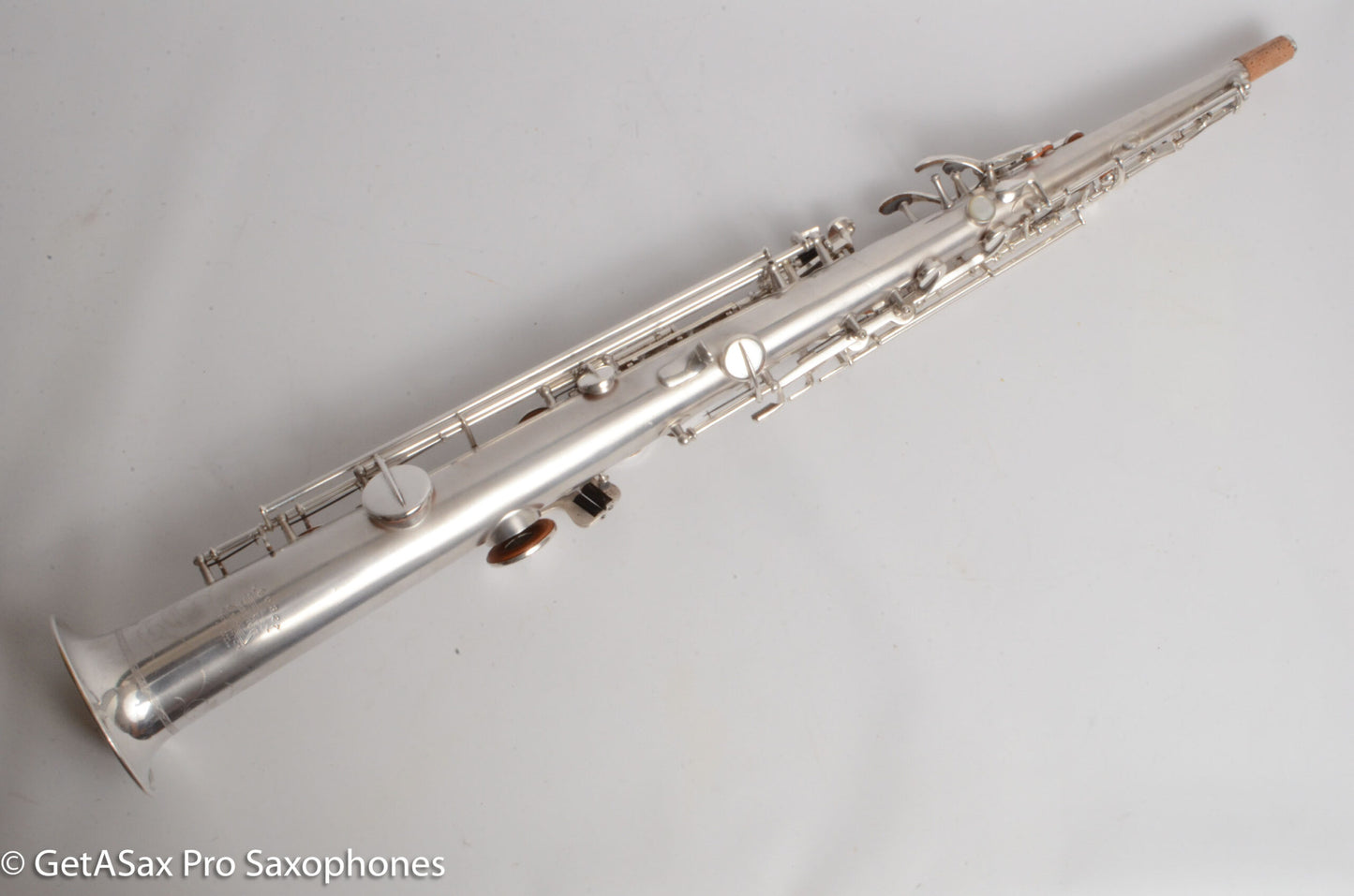 Buescher True Tone Soprano Gorgeous Original Silver Overhauled 189327