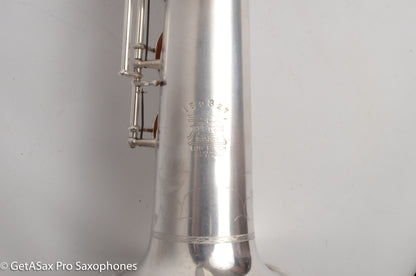 Buescher True Tone Soprano Gorgeous Original Silver Overhauled 189327