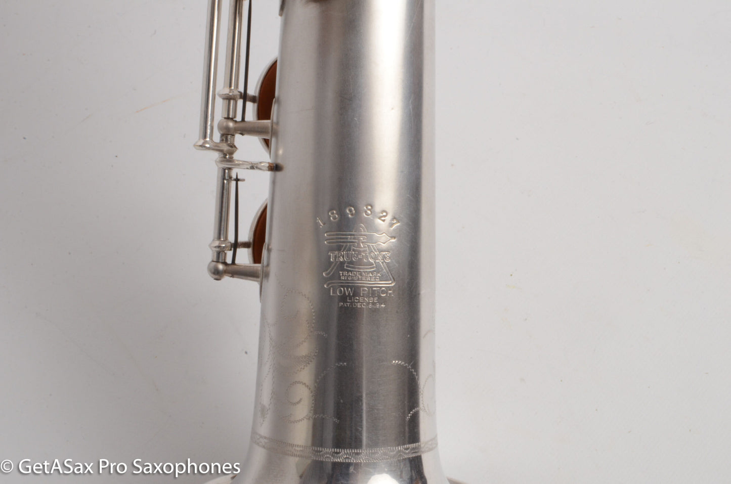 Buescher True Tone Soprano Gorgeous Original Silver Overhauled 189327