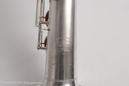 Buescher True Tone Soprano Gorgeous Original Silver Overhauled 189327