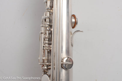 Buescher True Tone Soprano Gorgeous Original Silver Overhauled 189327
