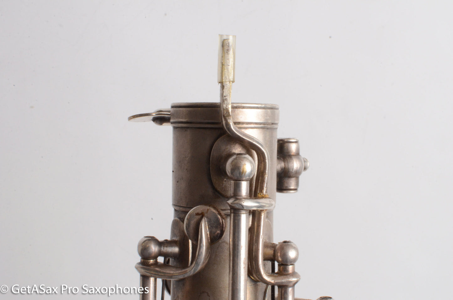 Buescher True Tone Small Bell Tenor Original Silver Plate 126098