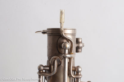 Buescher True Tone Small Bell Tenor Original Silver Plate 126098