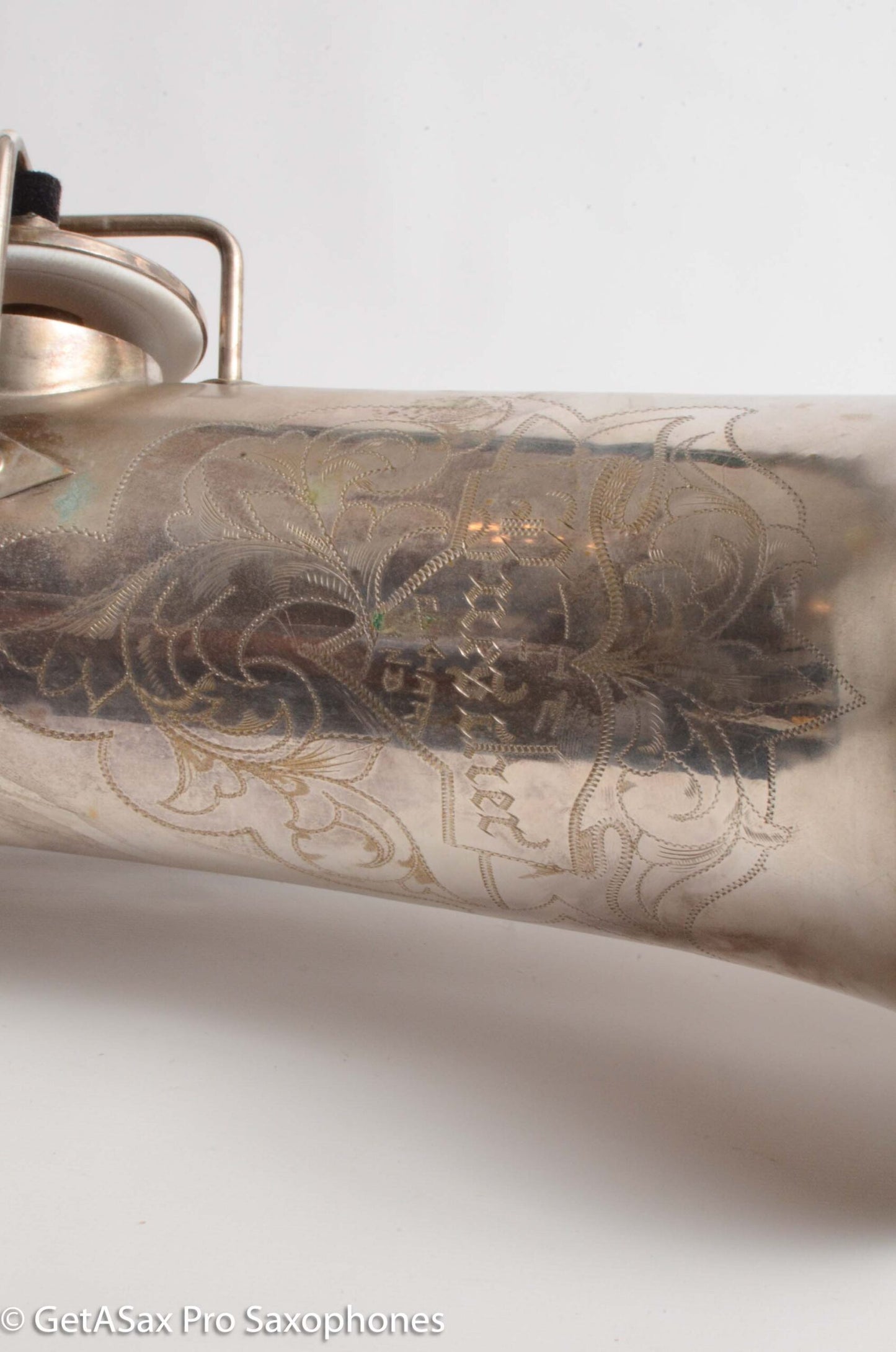 Buescher True Tone Small Bell Tenor Original Silver Plate 126098