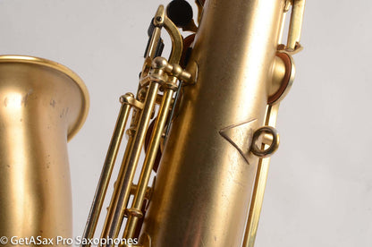 Buescher True Tone Series IV Tenor Saxophone Original Gold Plate Good Pads 212844