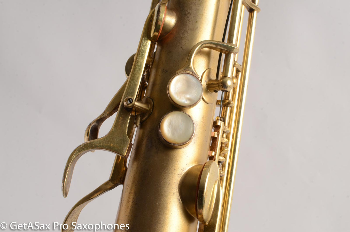Buescher True Tone Series IV Tenor Saxophone Original Gold Plate Good Pads 212844