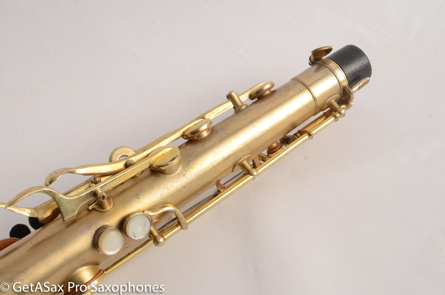 Buescher True Tone Series IV Tenor Saxophone Original Gold Plate Good Pads 212844