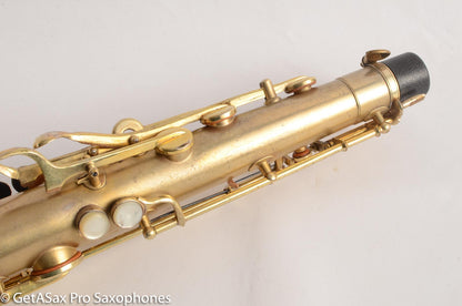 Buescher True Tone Series IV Tenor Saxophone Original Gold Plate Good Pads 212844