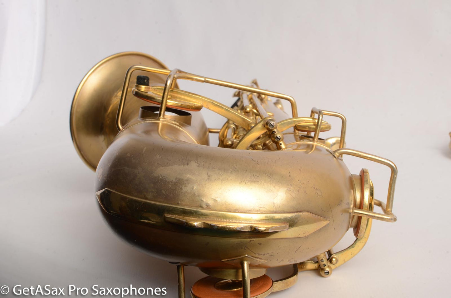 Buescher True Tone Series IV Tenor Saxophone Original Gold Plate Good Pads 212844