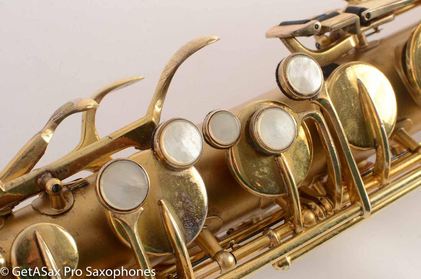 Buescher True Tone Series IV Tenor Saxophone Original Gold Plate Good Pads 212844