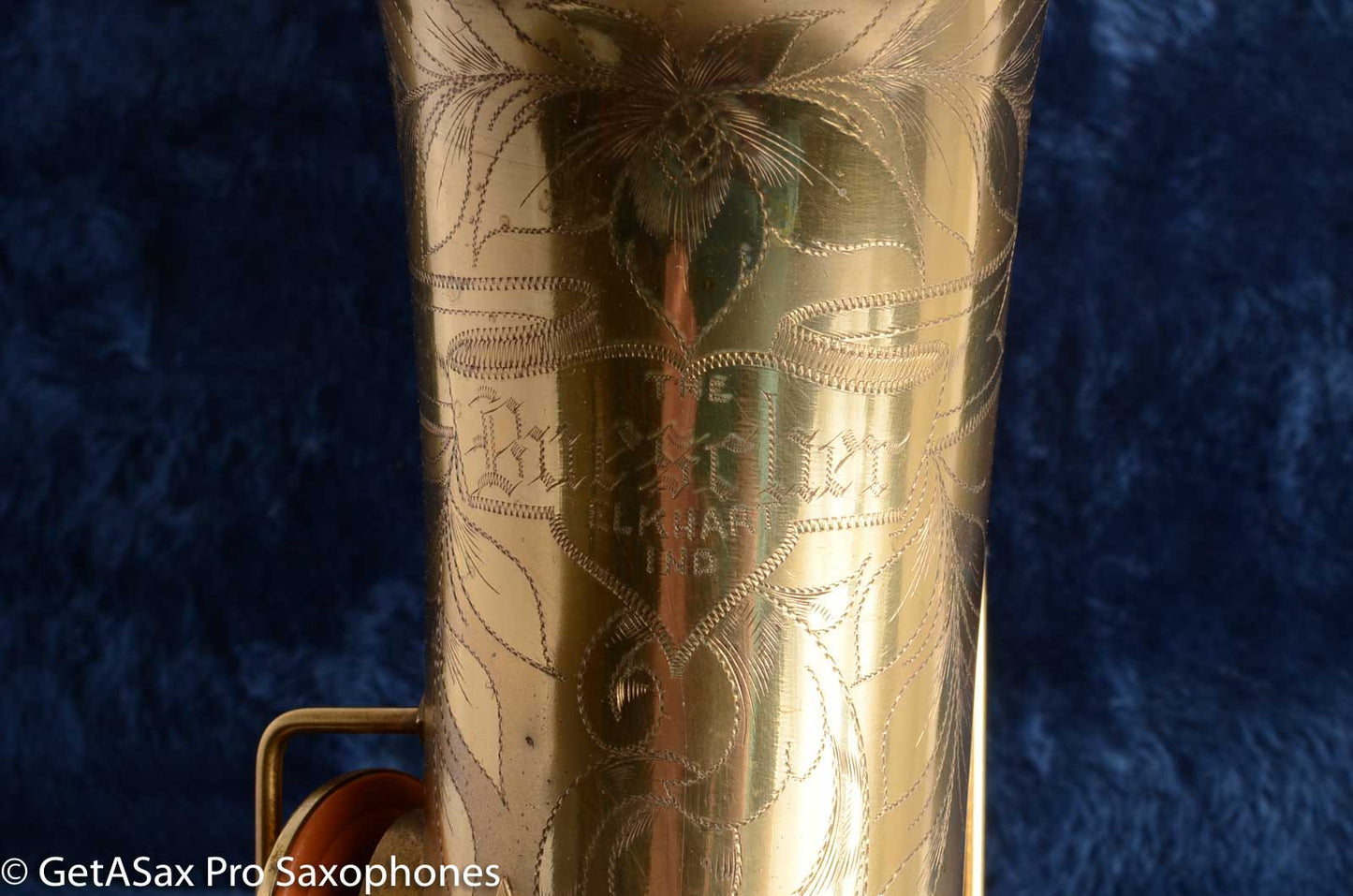 Buescher True Tone Series IV Tenor Saxophone Original Gold Plate Good Pads 212844