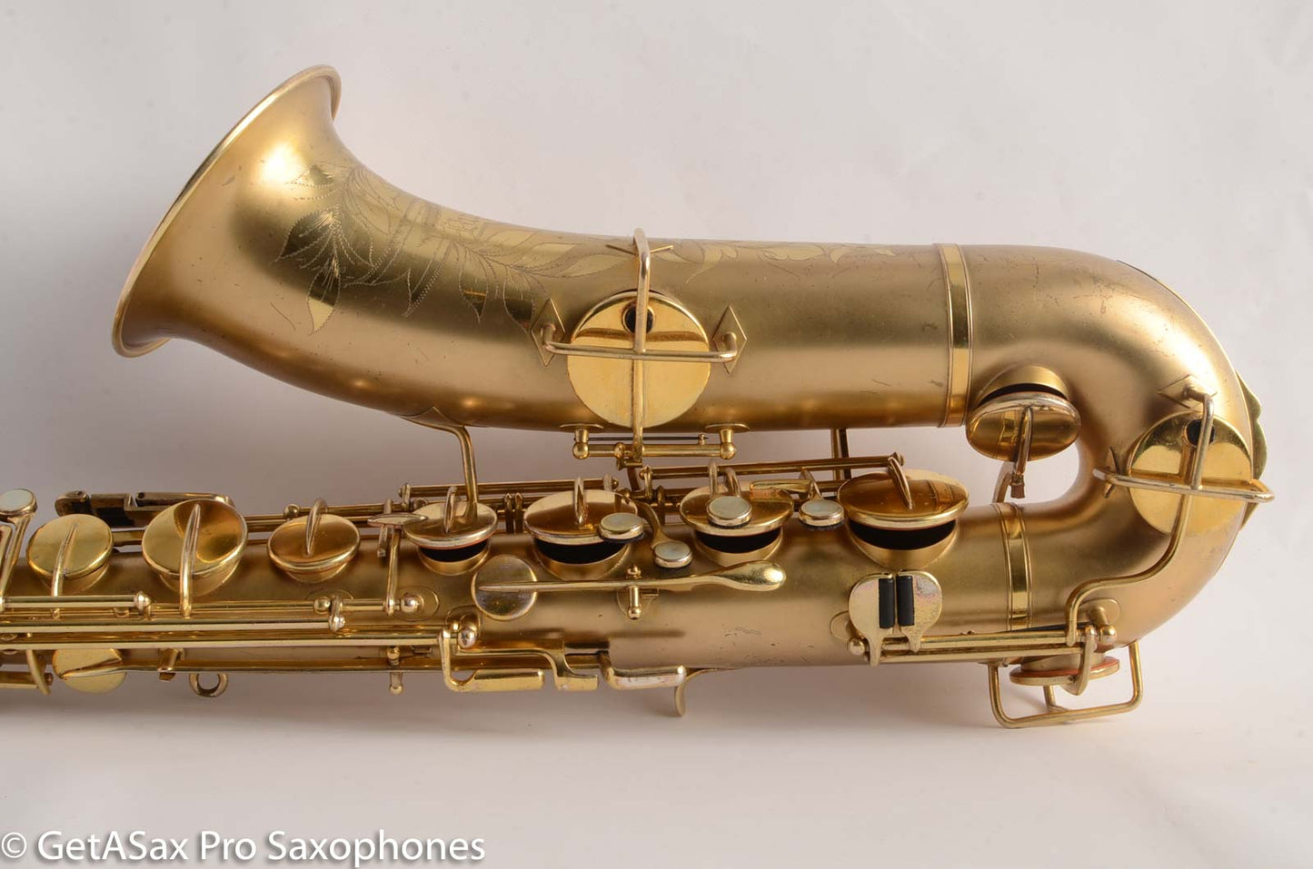 Buescher True Tone Series IV Tenor Saxophone Original Gold Plate Good Pads 212844