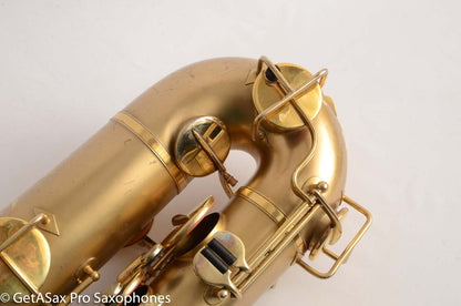 Buescher True Tone Series IV Tenor Saxophone Original Gold Plate Good Pads 212844
