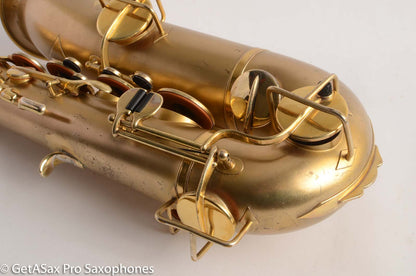 Buescher True Tone Series IV Tenor Saxophone Original Gold Plate Good Pads 212844