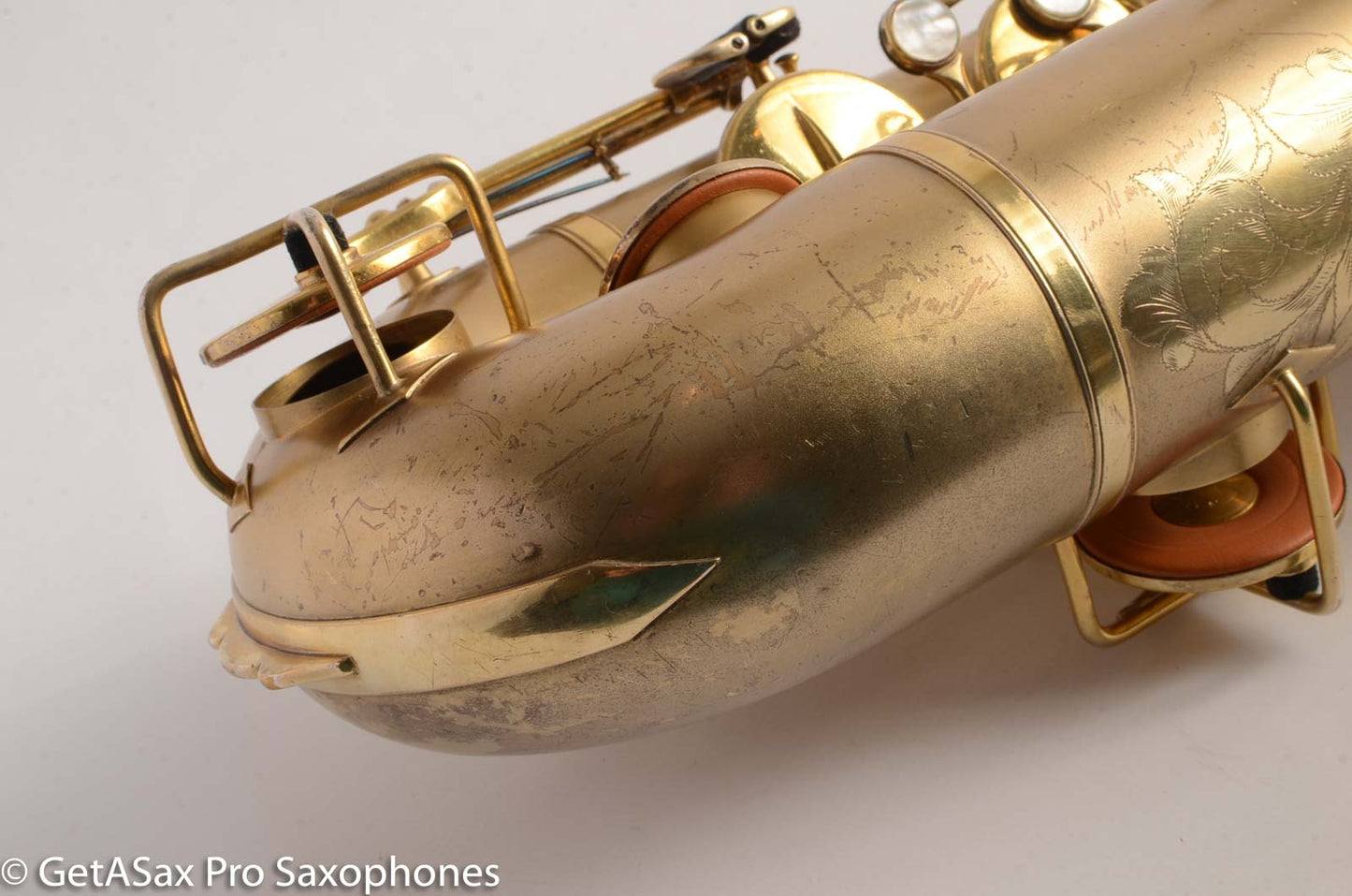 Buescher True Tone Series IV Tenor Saxophone Original Gold Plate Good Pads 212844