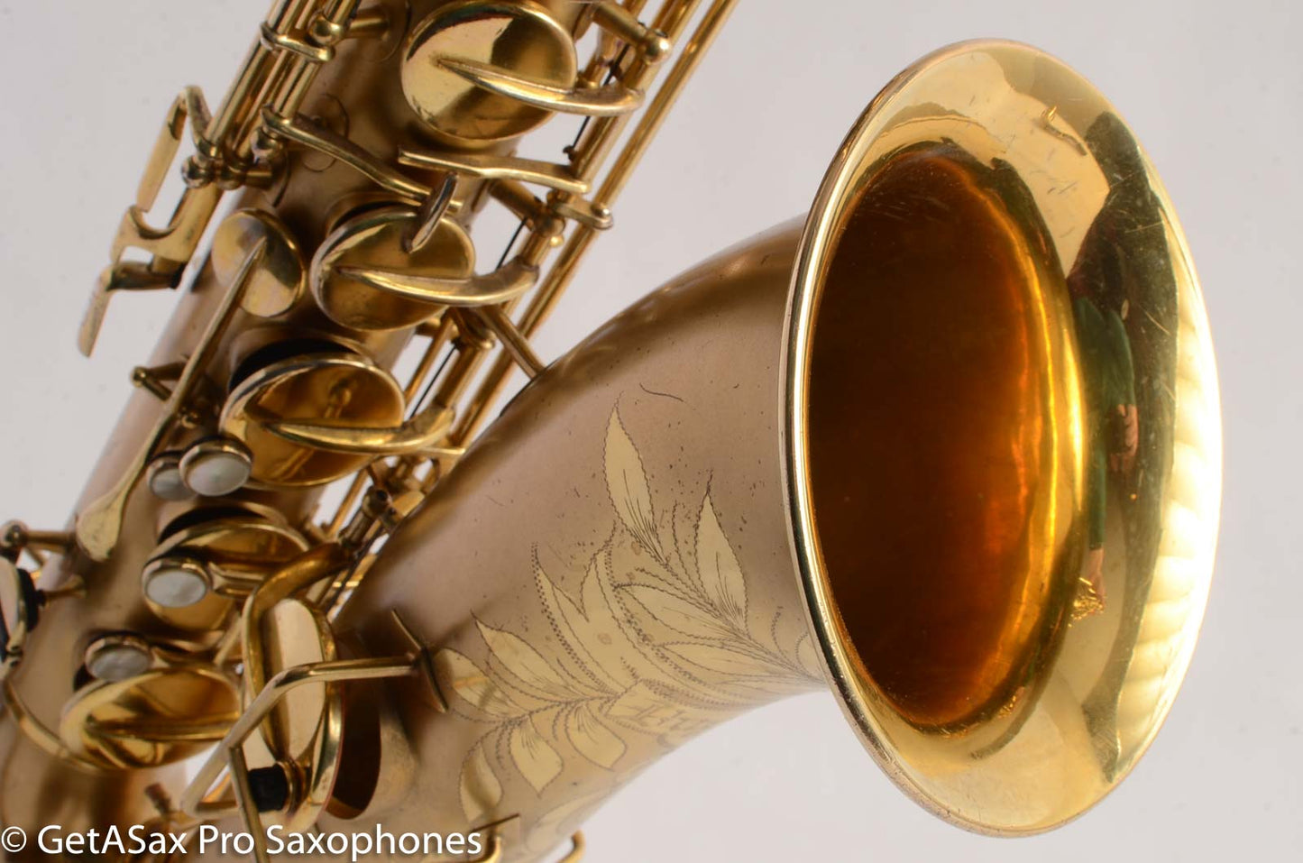 Buescher True Tone Series IV Tenor Saxophone Original Gold Plate Good Pads 212844