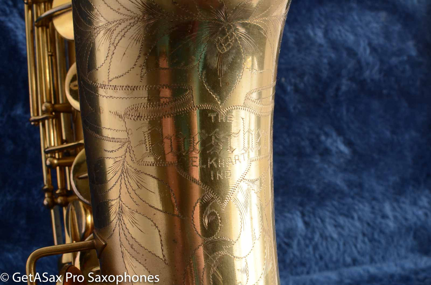 Buescher True Tone Series IV Tenor Saxophone Original Gold Plate Good Pads 212844