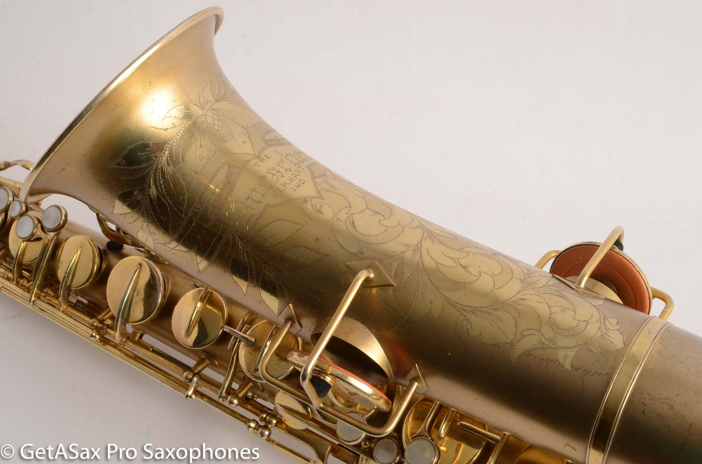 Buescher True Tone Series IV Tenor Saxophone Original Gold Plate Good Pads 212844