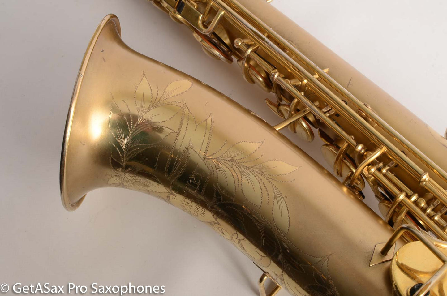 Buescher True Tone Series IV Tenor Saxophone Original Gold Plate Good Pads 212844