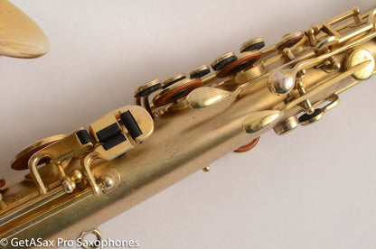 Buescher True Tone Series IV Tenor Saxophone Original Gold Plate Good Pads 212844