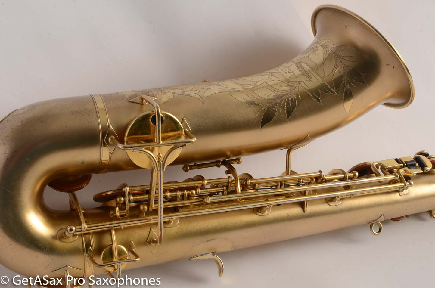 Buescher True Tone Series IV Tenor Saxophone Original Gold Plate Good Pads 212844