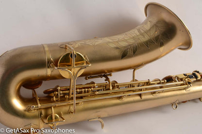 Buescher True Tone Series IV Tenor Saxophone Original Gold Plate Good Pads 212844
