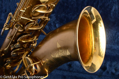 Buescher True Tone Series IV Tenor Saxophone Original Gold Plate Good Pads 212844